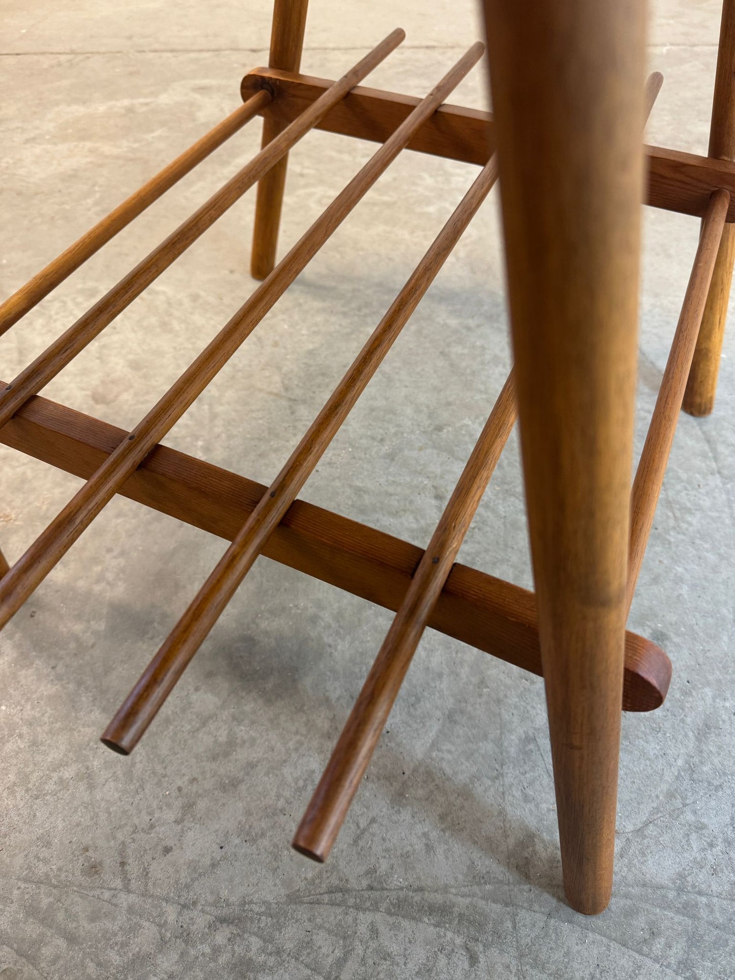 Danish Beech Coffee Table / Side Table - #A1587