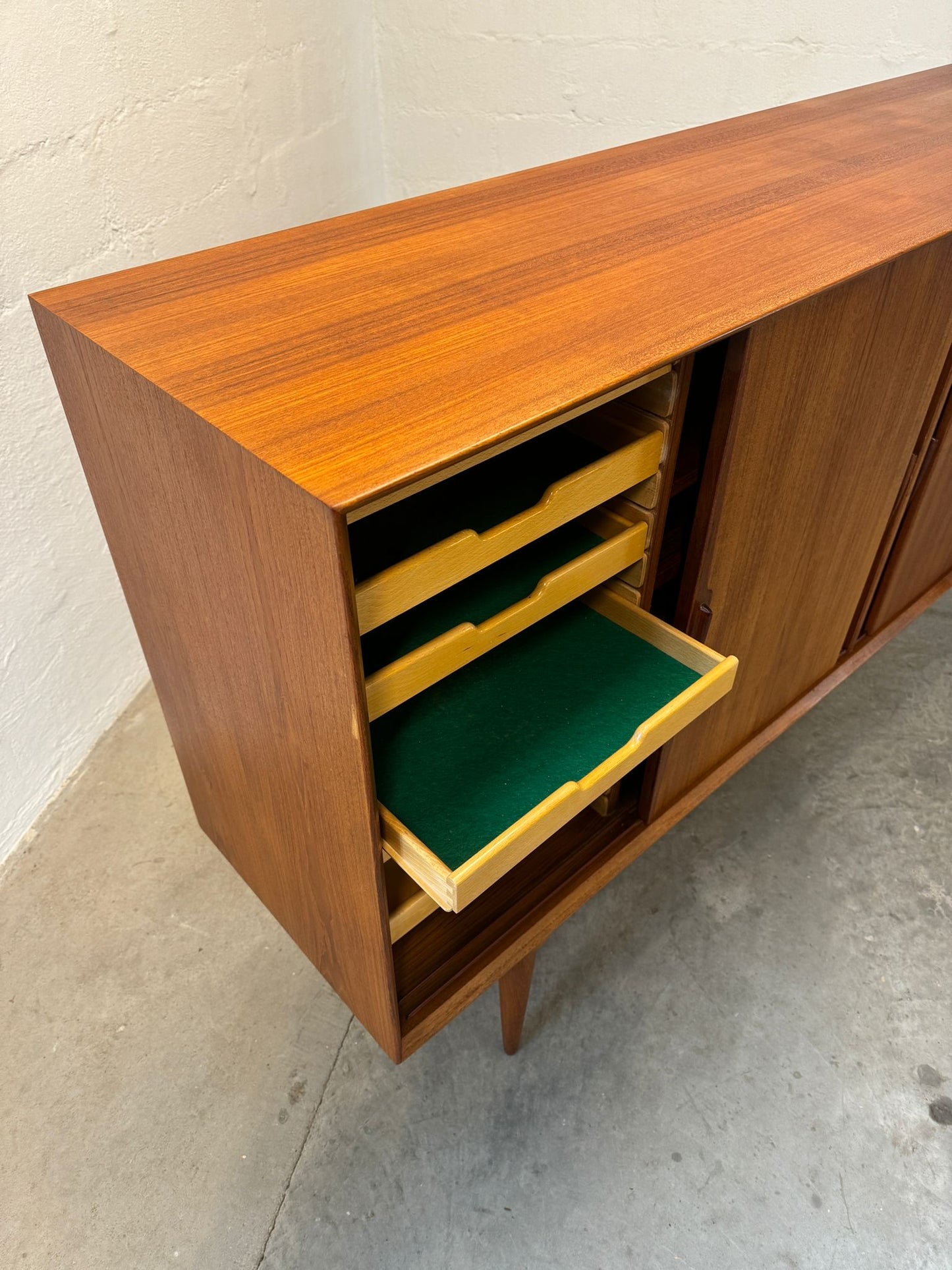 Omann Jun. Møbelfabrik Model 19 Tall Sideboard / Highboard - #A1589 Designed by Gunni Omann