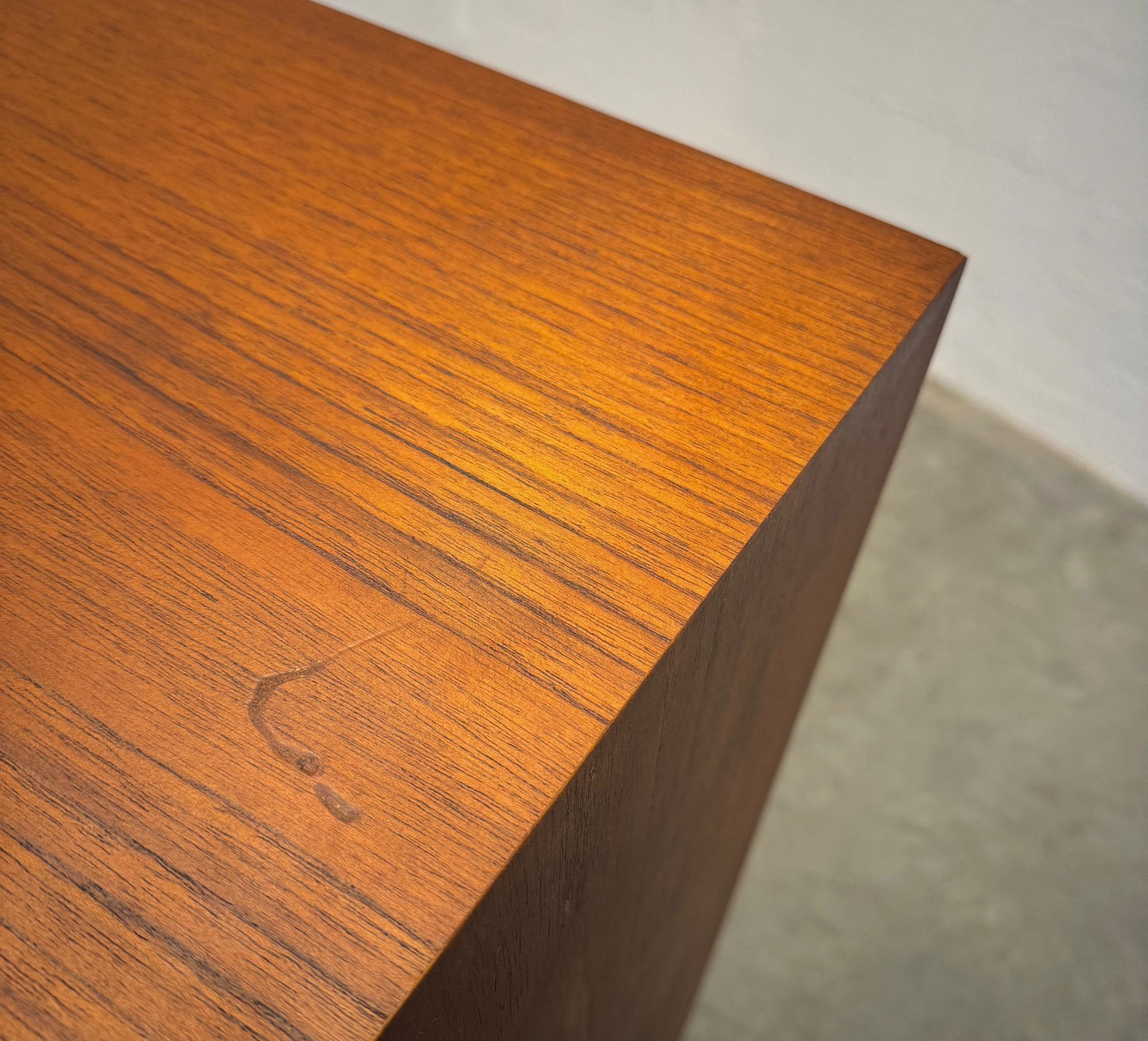 Danish Mahogany Tall Six Drawer Dresser - #A1621