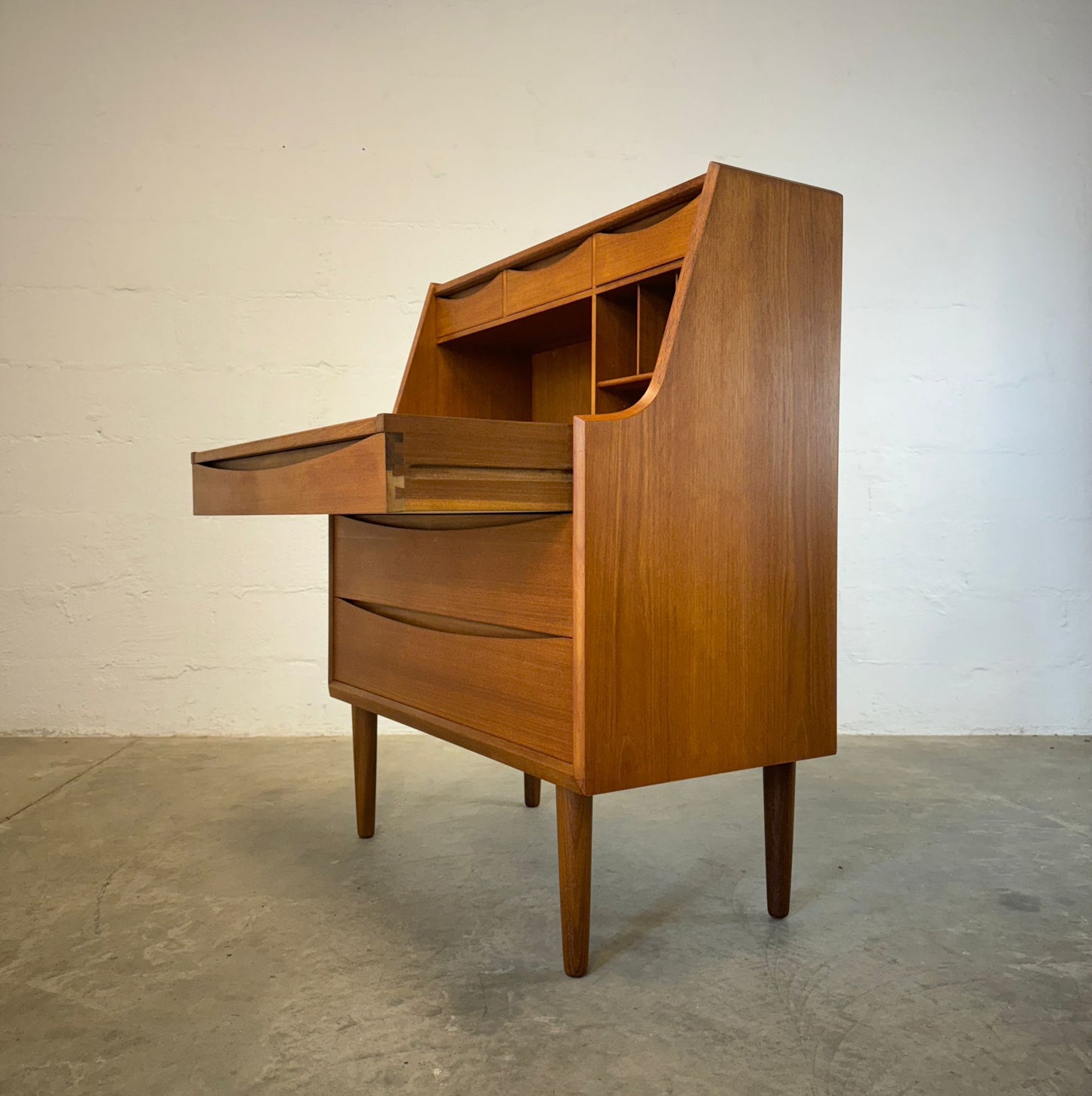 Ølholm Møbelfabrik Secretary Desk with Hidden Vanity - #A1622