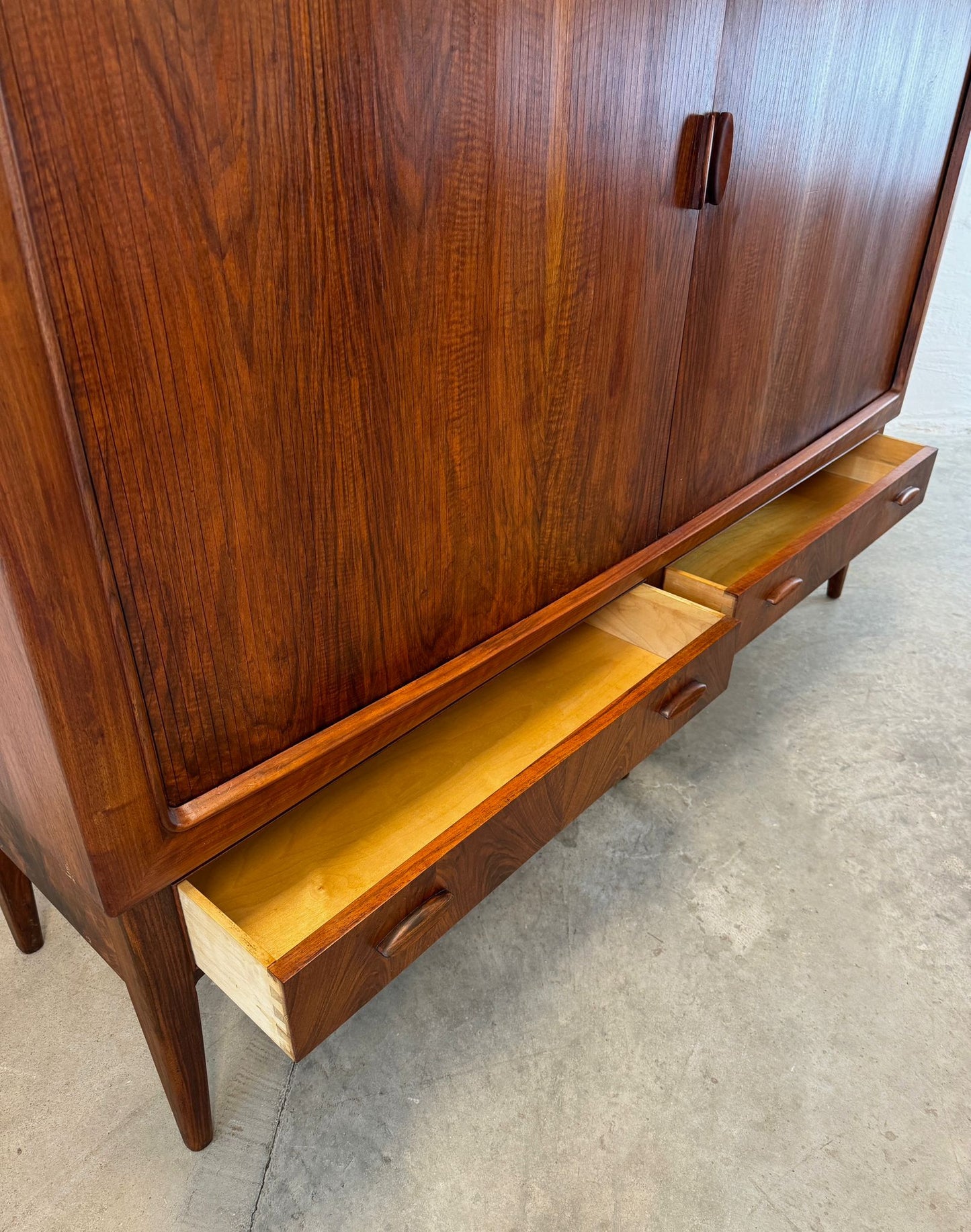 Danish Rosewood & Mahogany Tall Sideboard / Highboard - #A1631