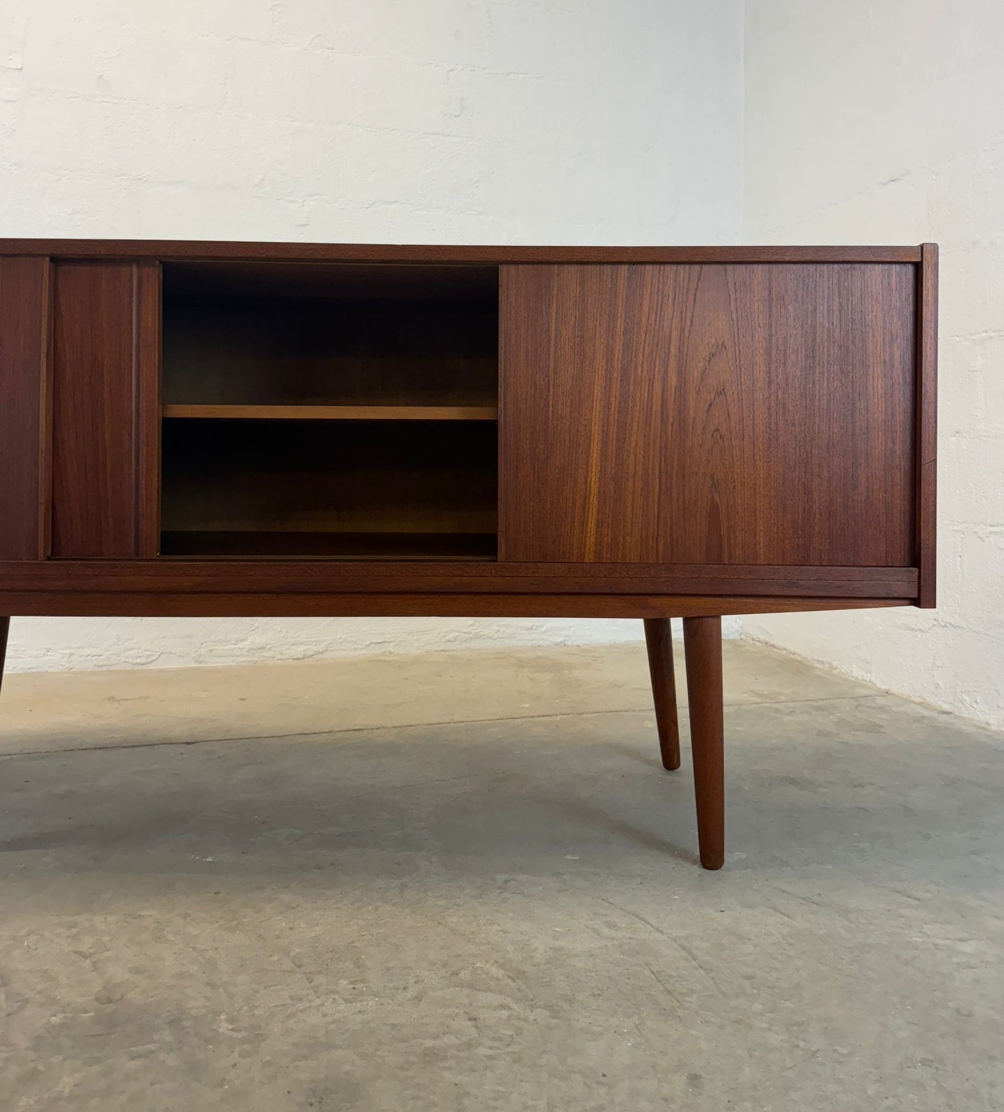 Danish Teak Sideboard with Bar Section - #A1681