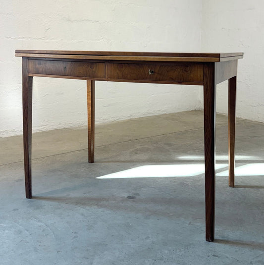 Danish Rosewood Flip-Top Dining Table / Desk or Vanity - #A1707