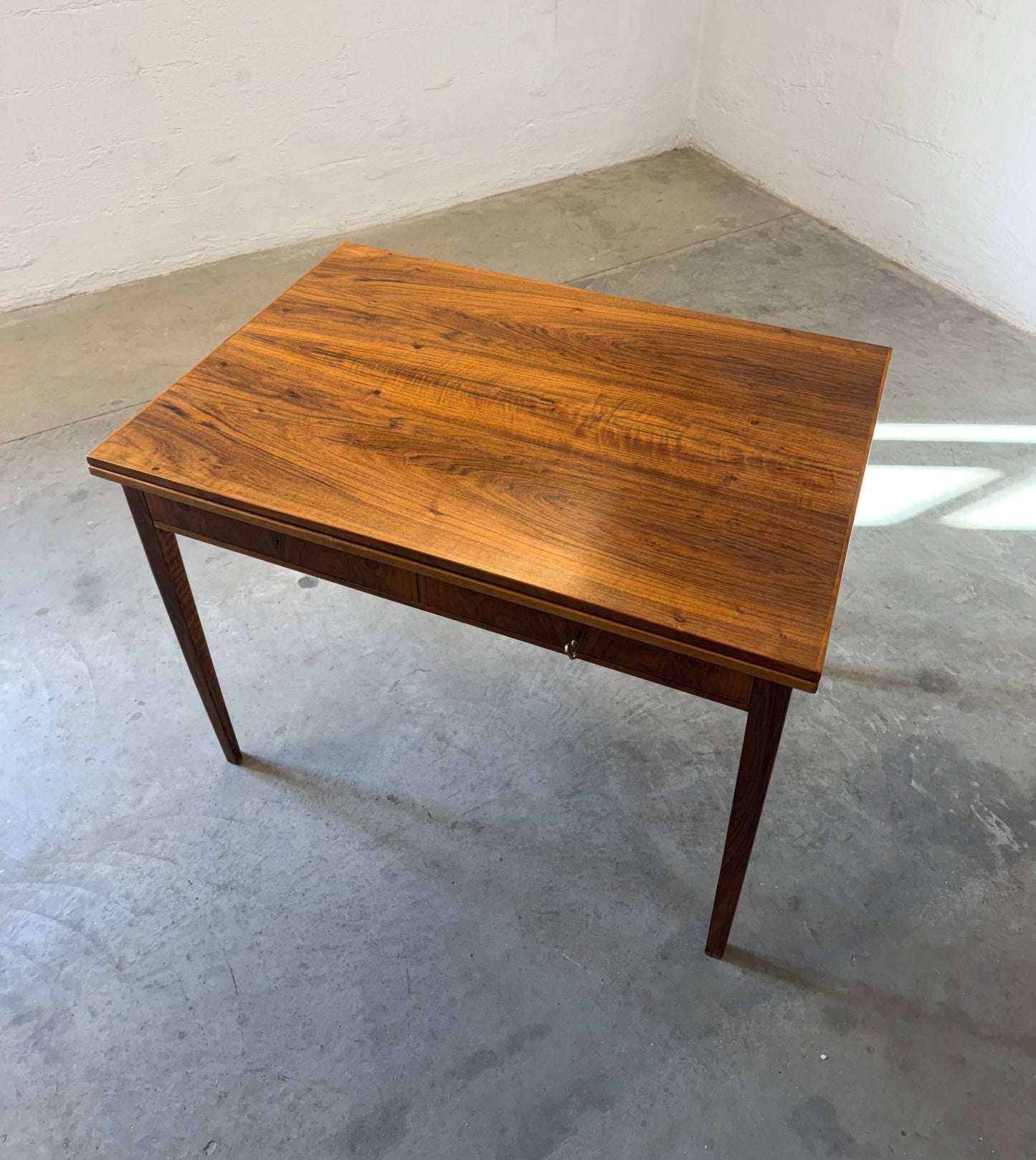 Danish Rosewood Flip-Top Dining Table / Desk or Vanity - #A1707