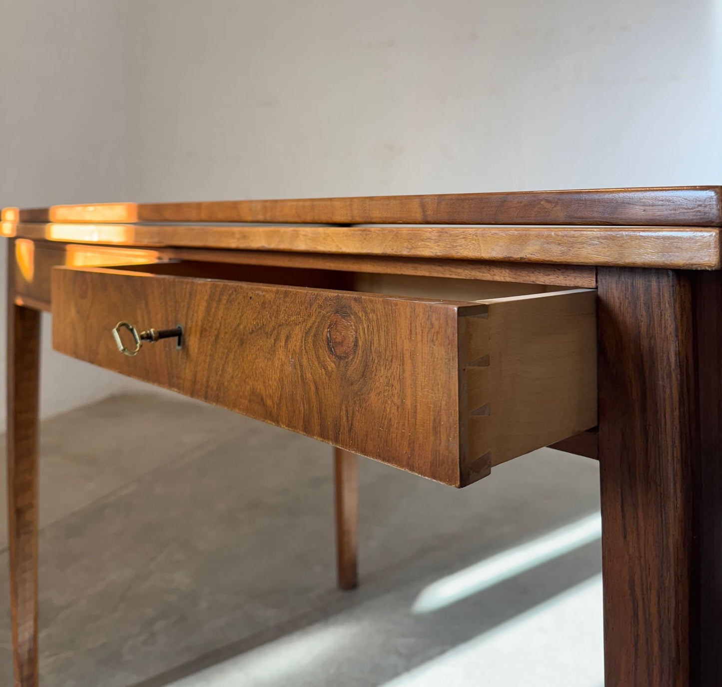 Danish Rosewood Flip-Top Dining Table / Desk or Vanity - #A1707