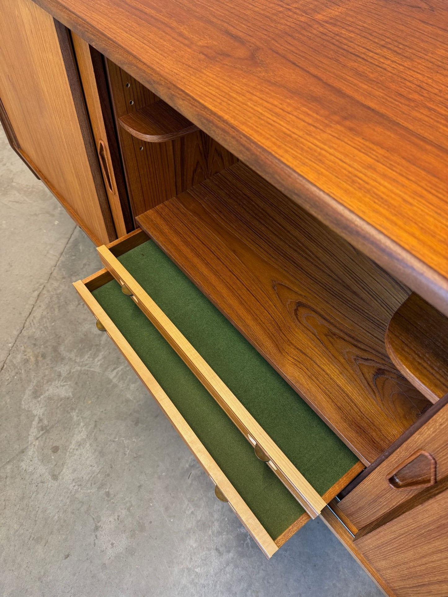 Danish Teak Tall Sideboard / Highboard - #A1714