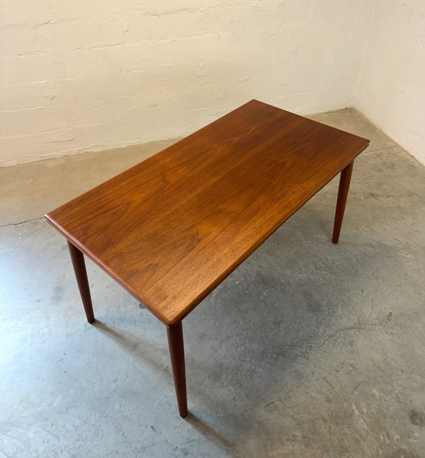 Danish Teak Petite Draw Leaf Dining Table - #A1718