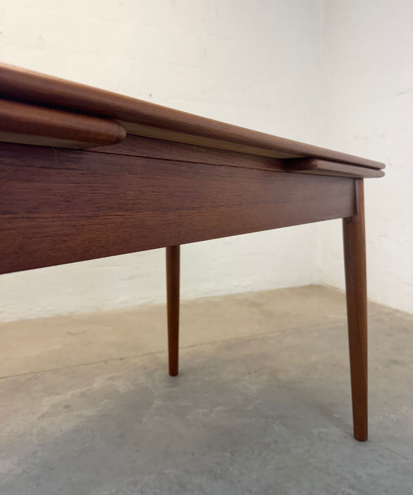 Danish Teak Petite Draw Leaf Dining Table - #A1718