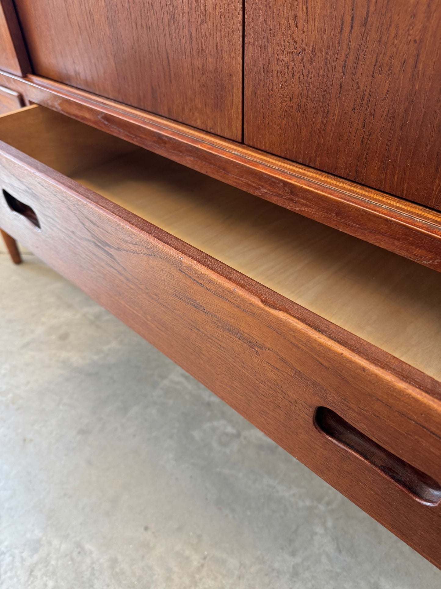 Danish Teak Tall Sideboard / Highboard - #A1724