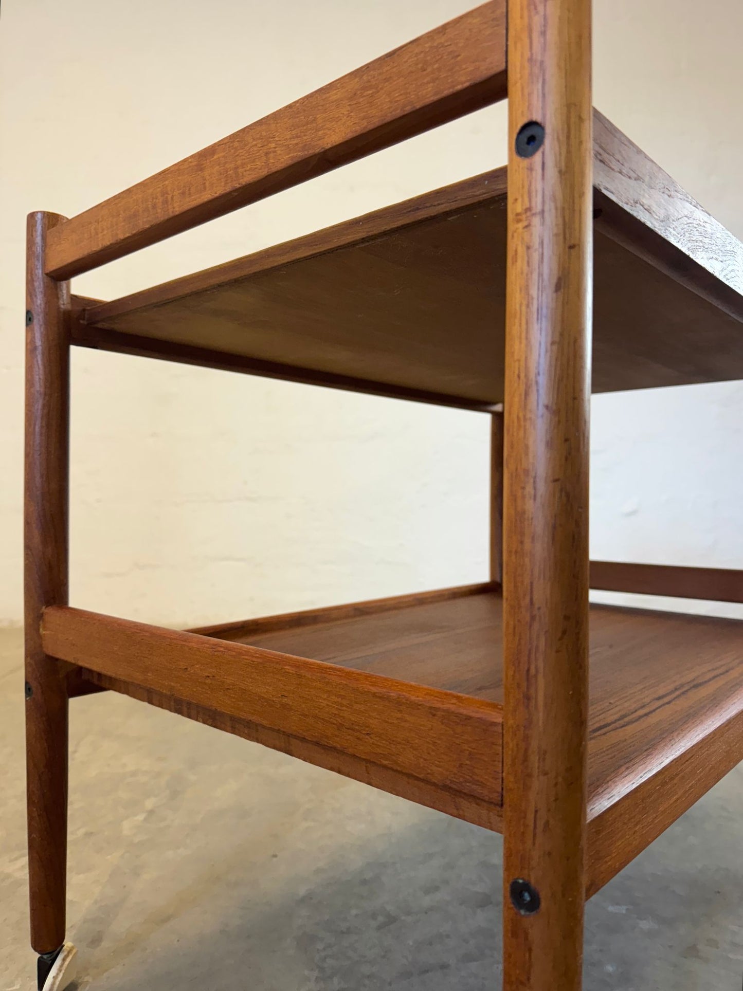 Danish Teak Bar Cart / Tea Cart - #A1727