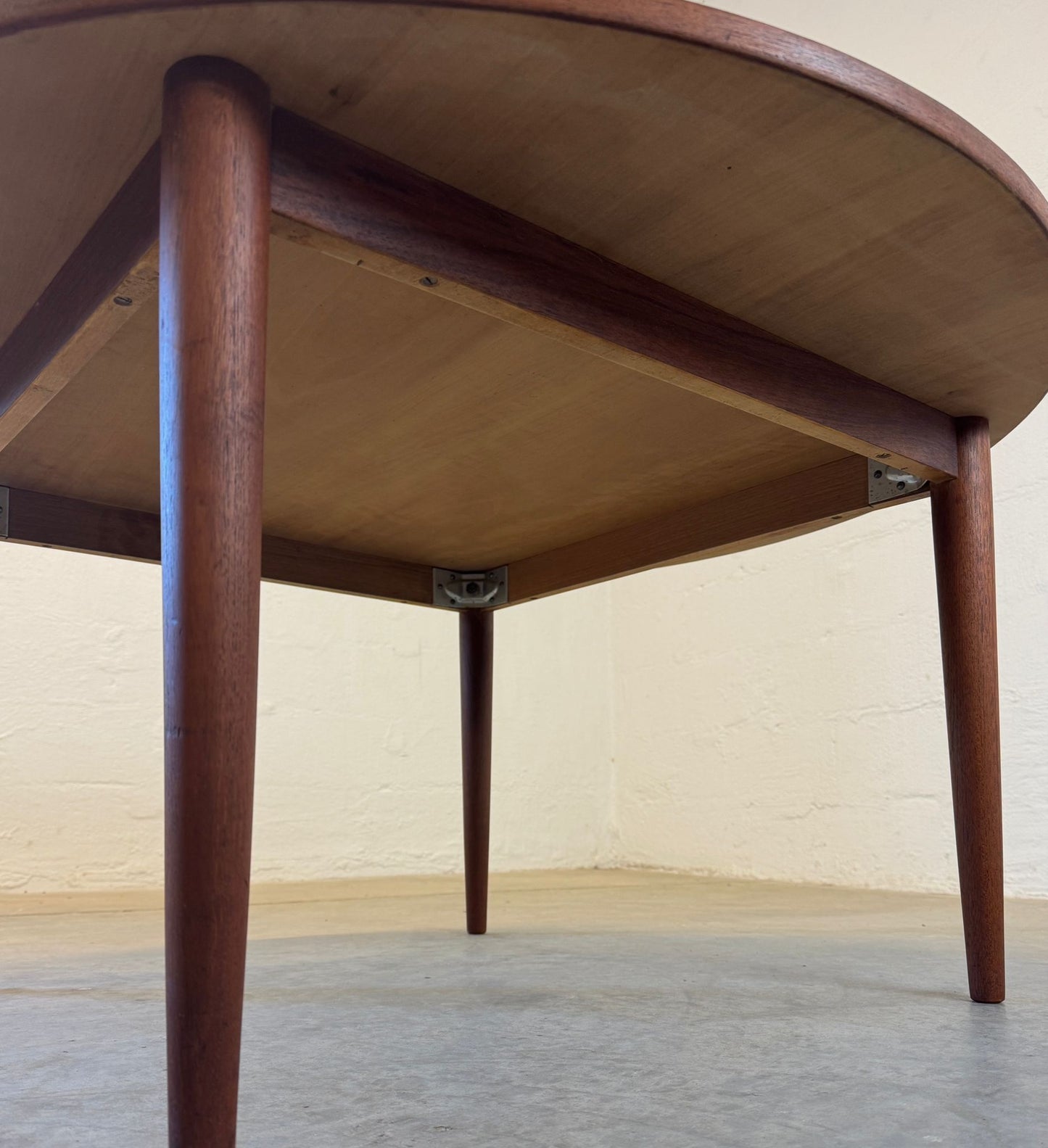 Danish Teak Round Coffee Table - #A1732