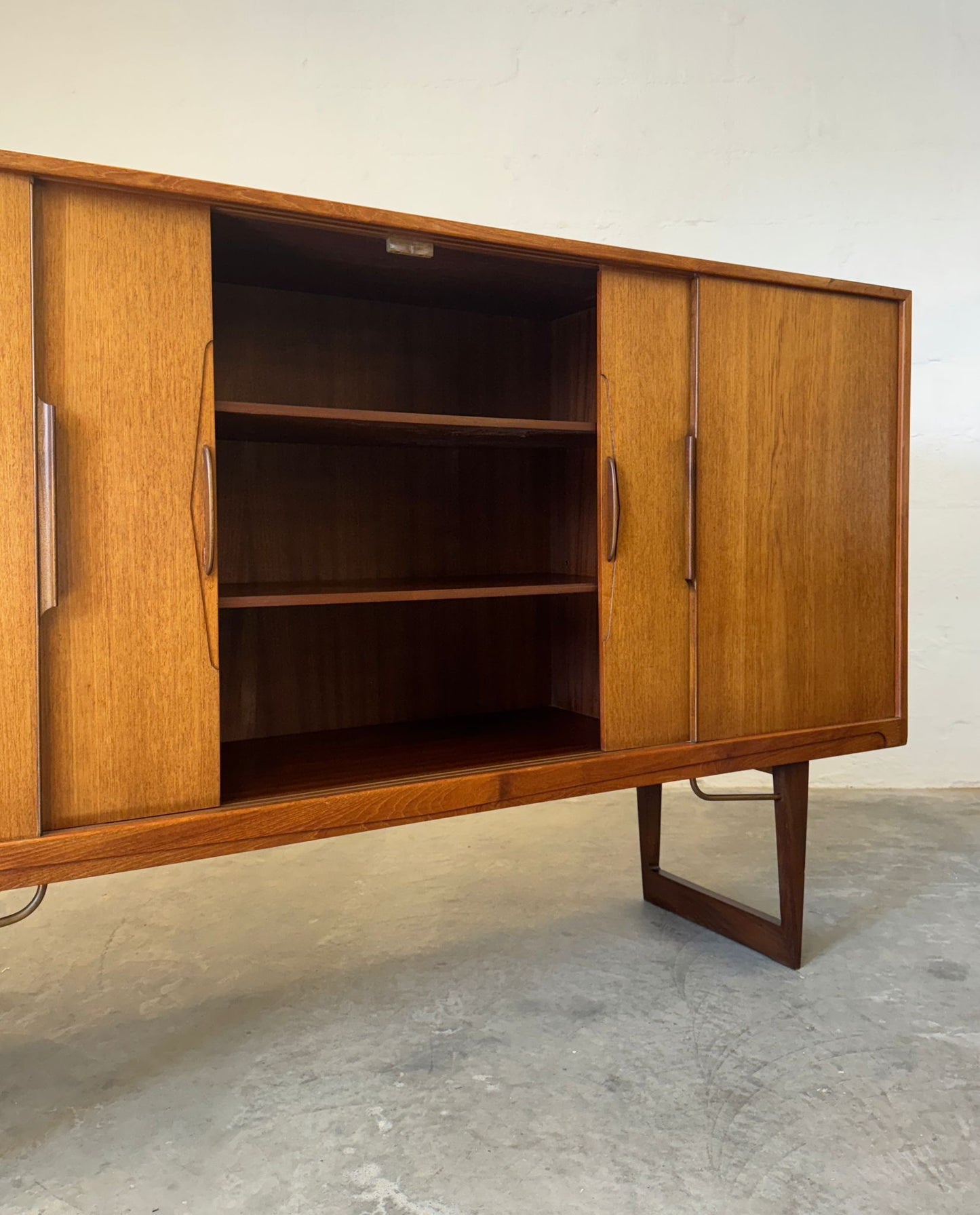 Danish Teak Tall Sideboard / Highboard - #A1735