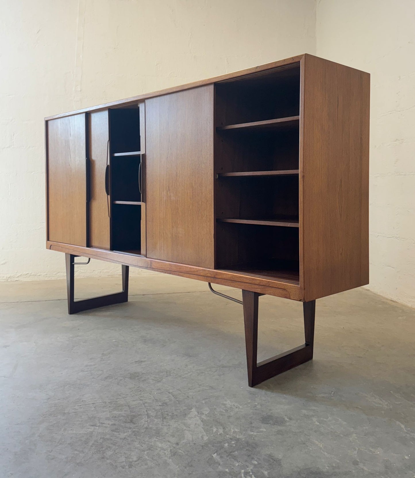 Danish Teak Tall Sideboard / Highboard - #A1735