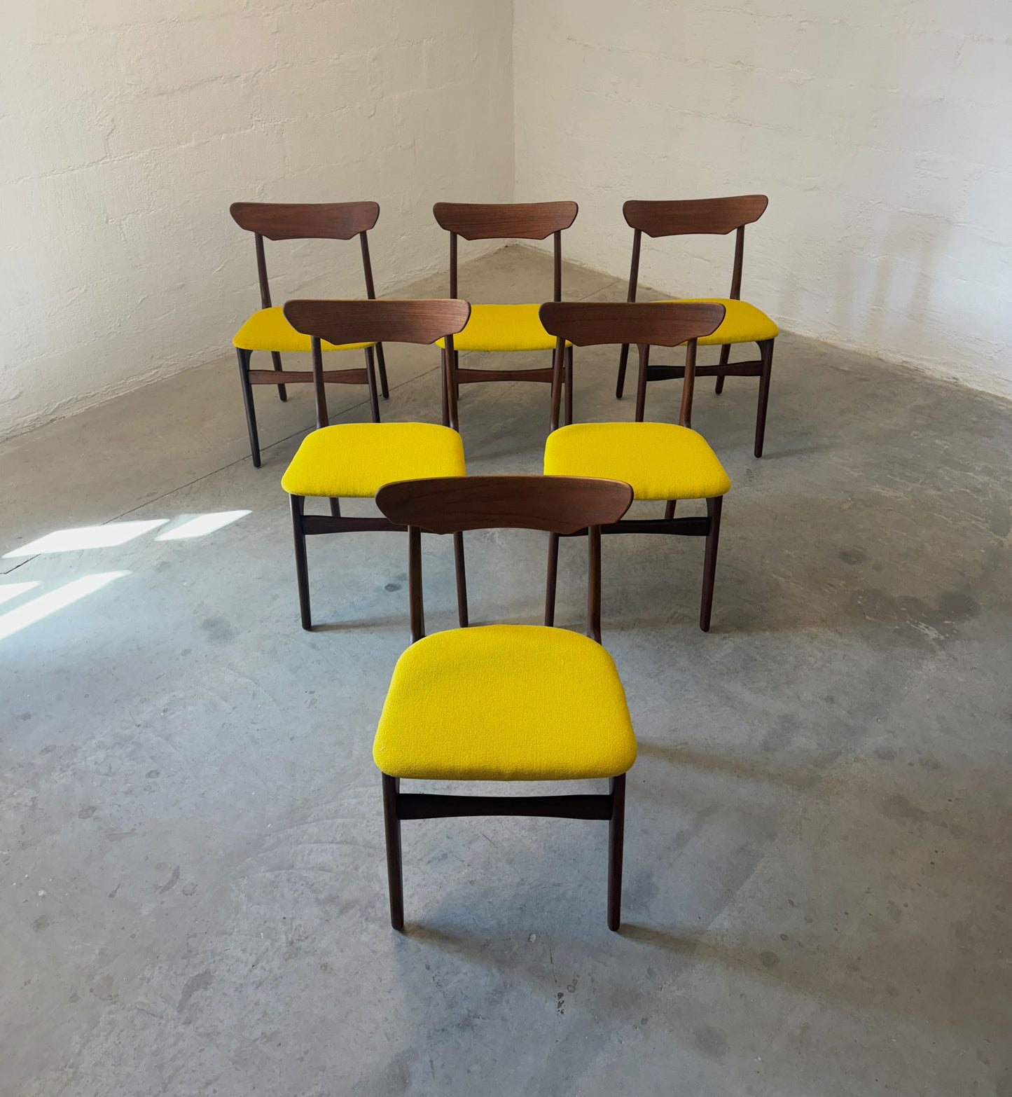 Randers Møbelfabrik Set of 6 Dining Chairs by Schiønning & Elgaard - #A1736