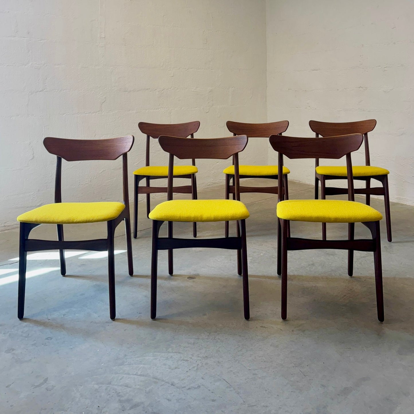 Randers Møbelfabrik Set of 6 Dining Chairs by Schiønning & Elgaard - #A1736
