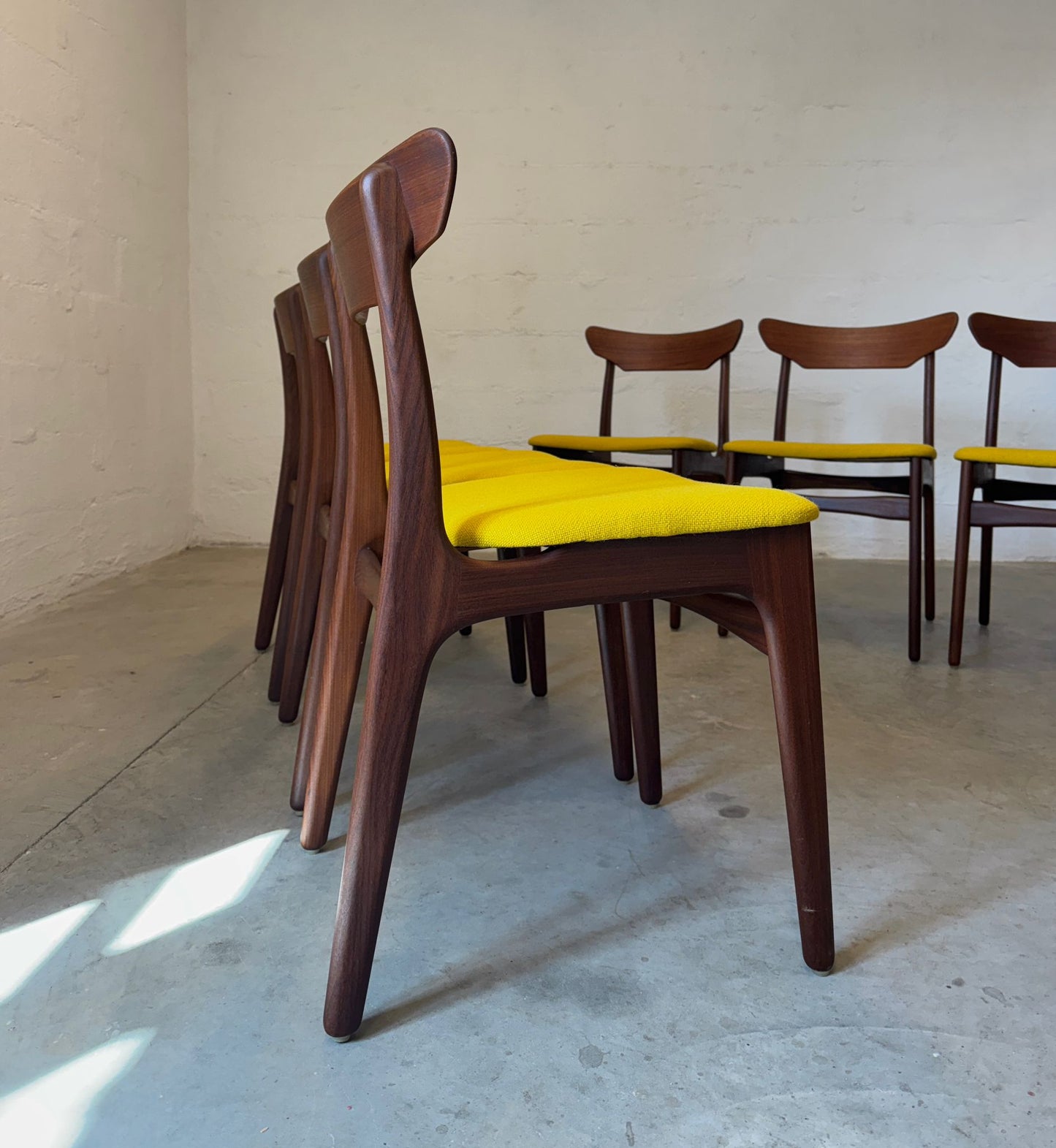 Randers Møbelfabrik Set of 6 Dining Chairs by Schiønning & Elgaard - #A1736
