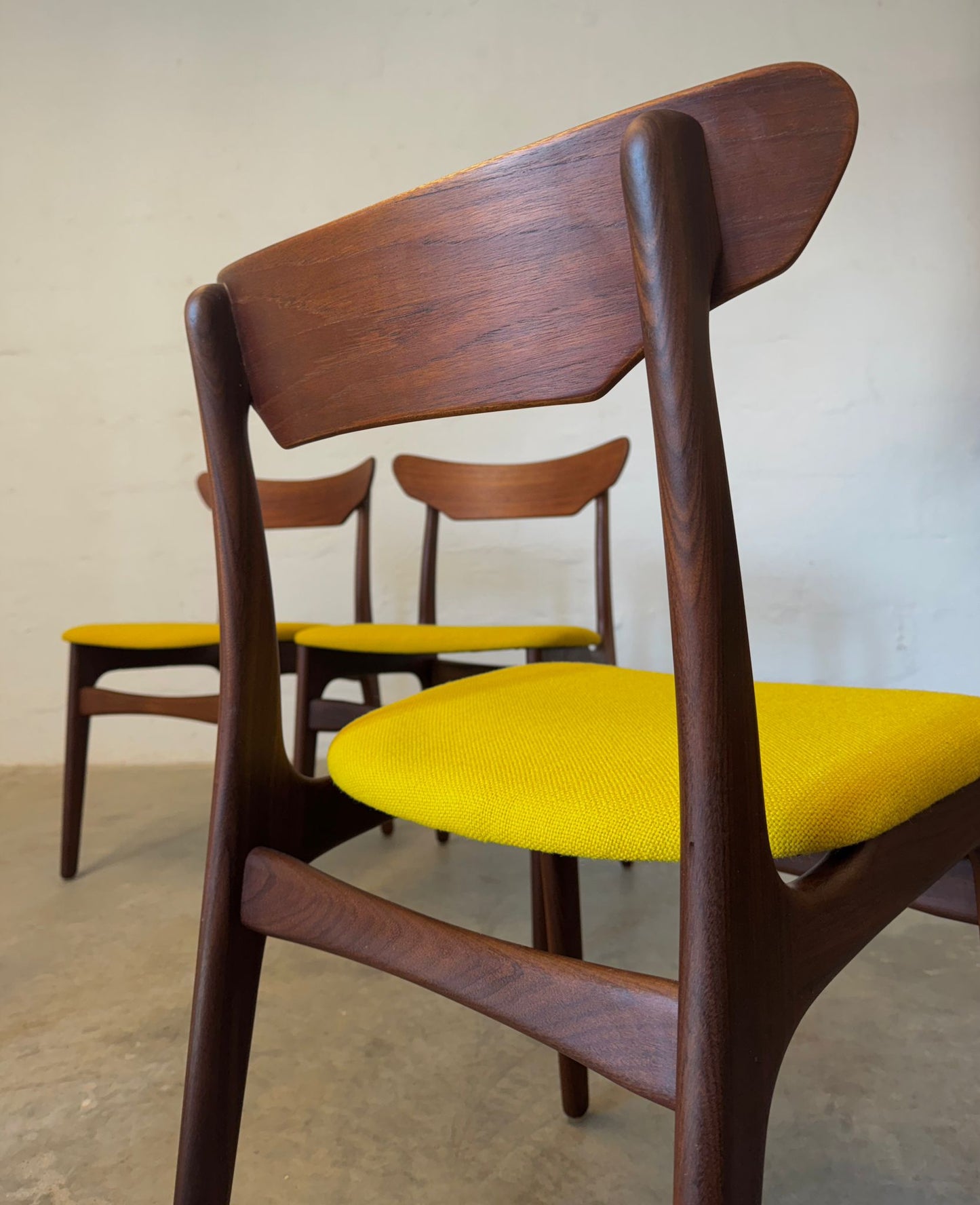 Randers Møbelfabrik Set of 6 Dining Chairs by Schiønning & Elgaard - #A1736