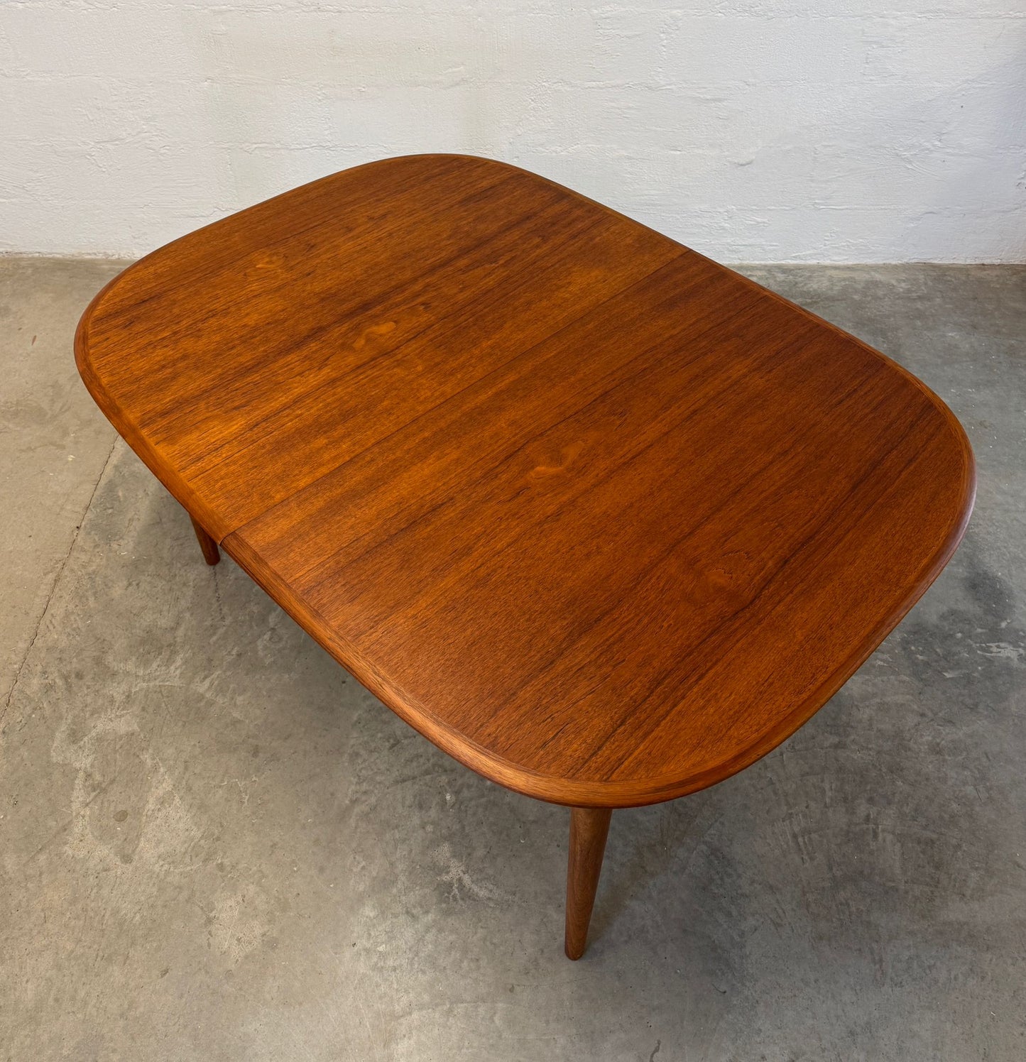 Skovmand & Andersen Teak Dining Table w/ 2 Leaves - #A1761