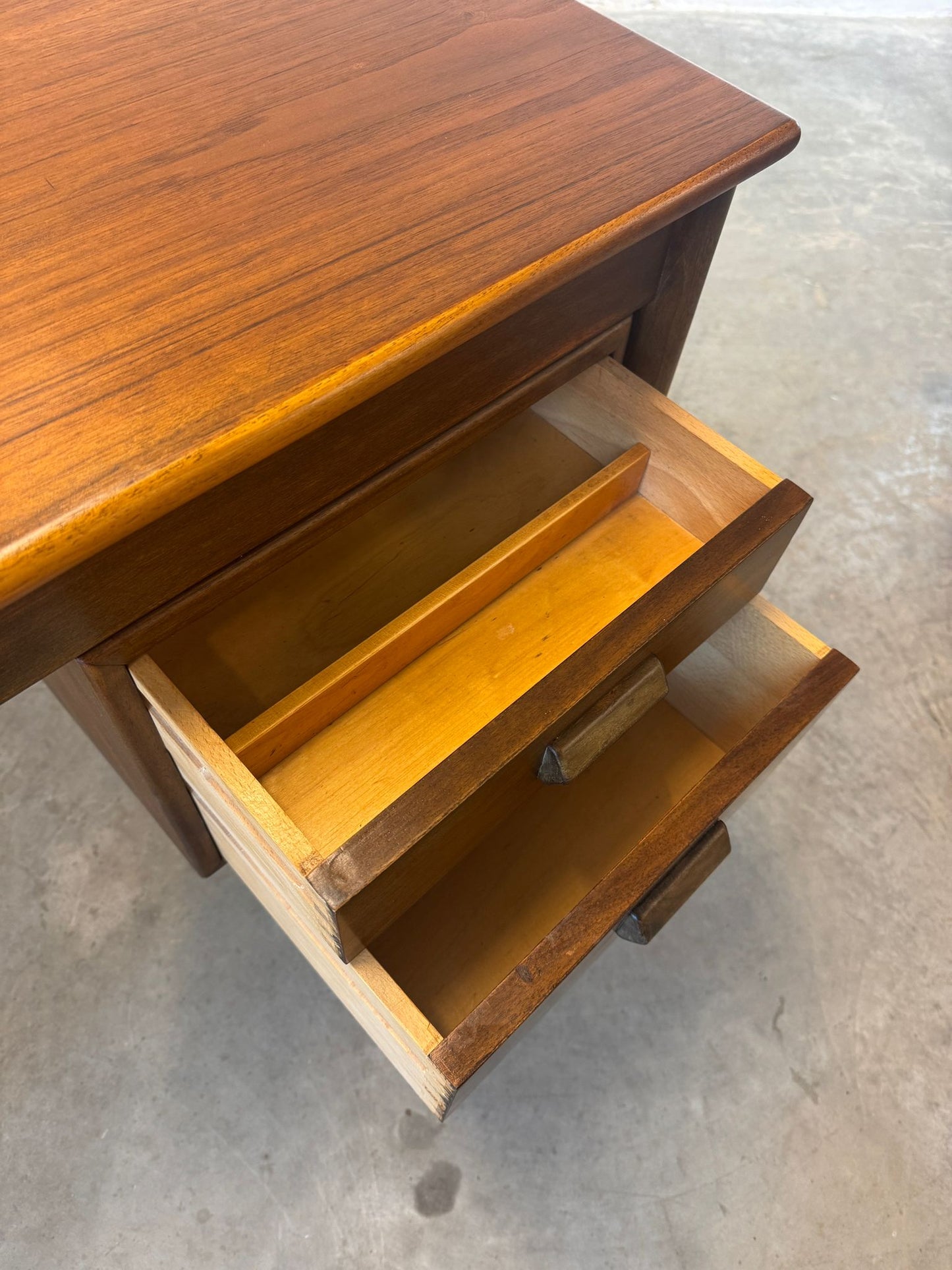 Danish Teak Writing Desk - #A1768
