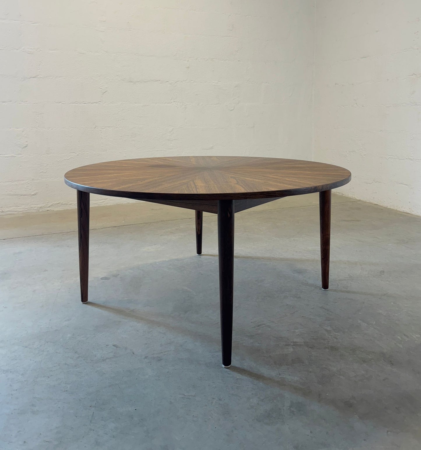 Danish Rosewood Round Coffee Table - #A1784