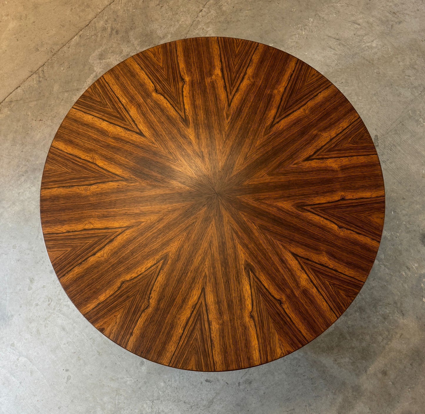 Danish Rosewood Round Coffee Table - #A1784