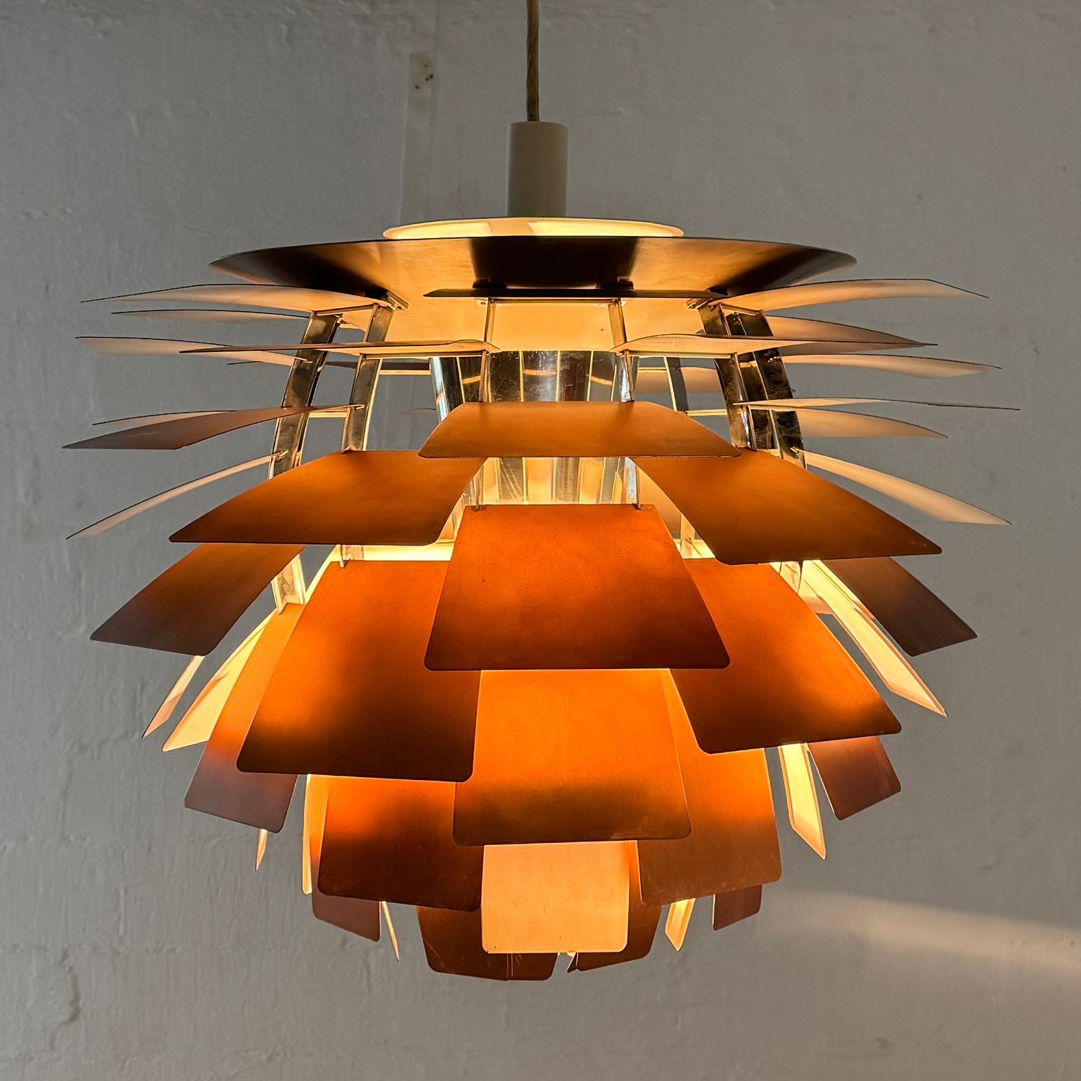 ジャグ tue poulsen Louis Poulsen Artichoke Lamp in Copper Designed by Poul Henningsen