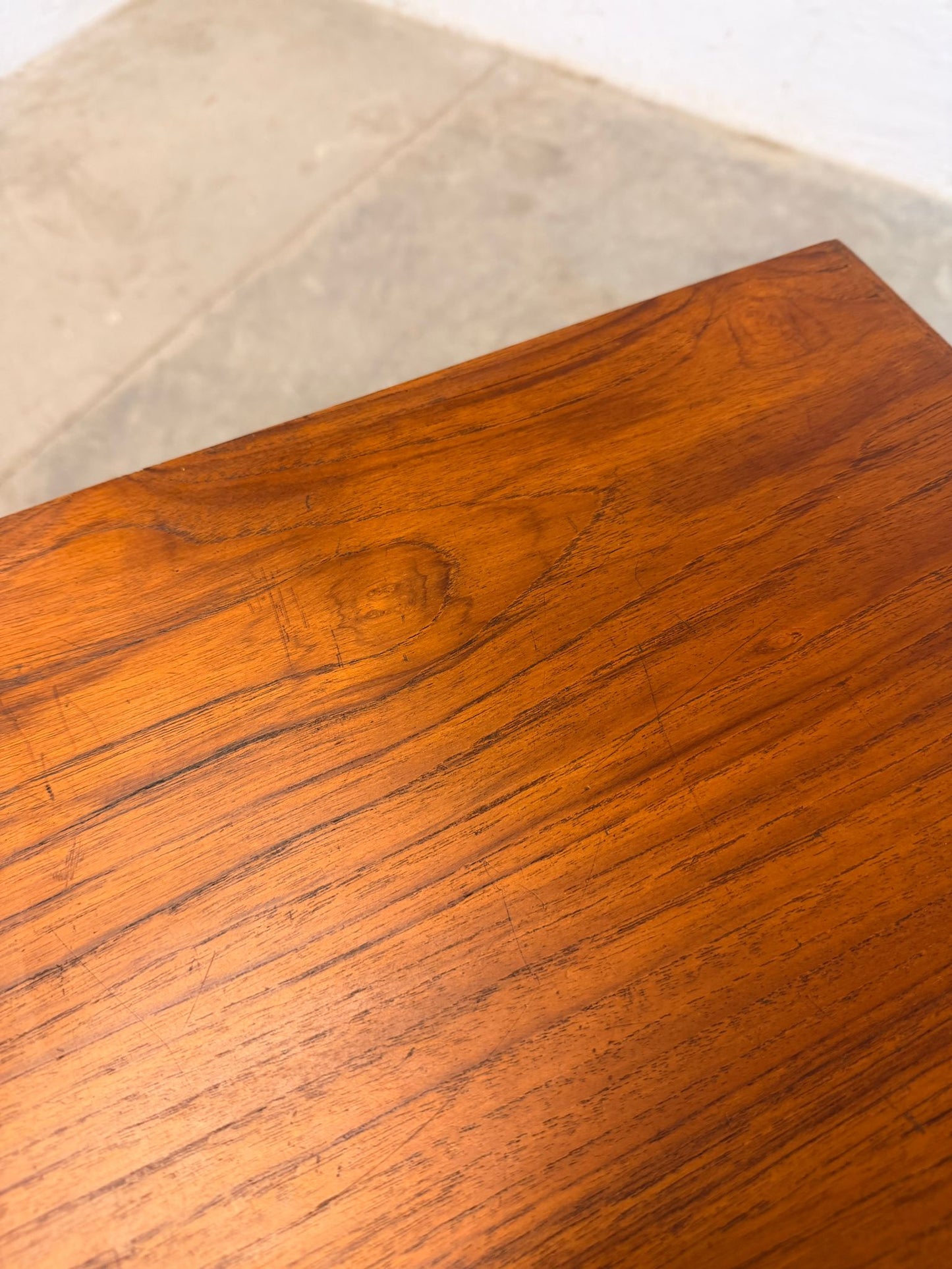 Danish Teak 3 Drawer Chest / Dresser - #A2174