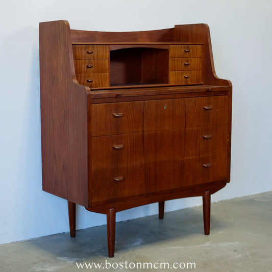 Storgaard Nielsens Møbelfabrik Teak Secretary Desk - #A1550