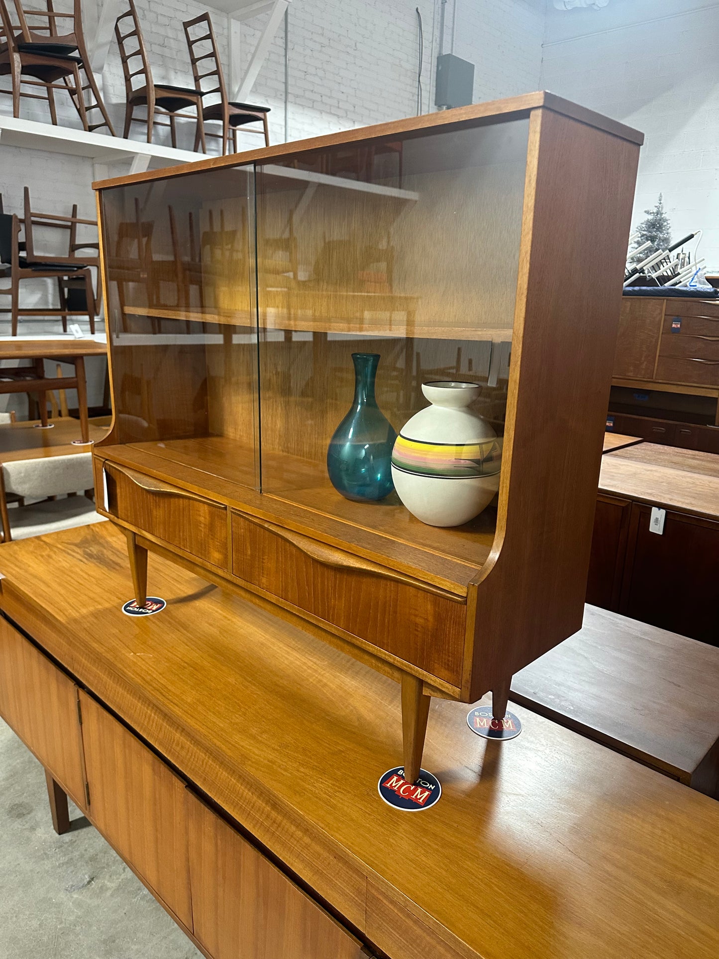 Sutcliffe of Todmorden Teak Bookcase - #B79