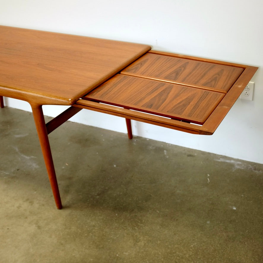 JL Møllers Møbelfabrik Teak Dining Table Designed by Niels O. Møller - #A1854