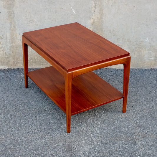 Lane Furniture "Rhythm" Walnut Side / End Table