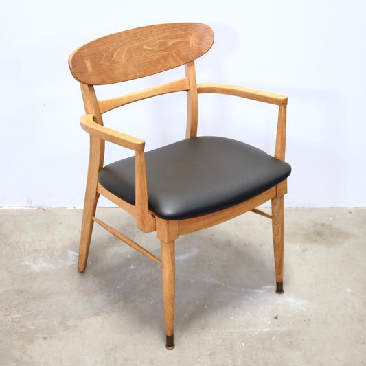 Lane “Acclaim” Walnut & Ash Armchair - #A2201-3