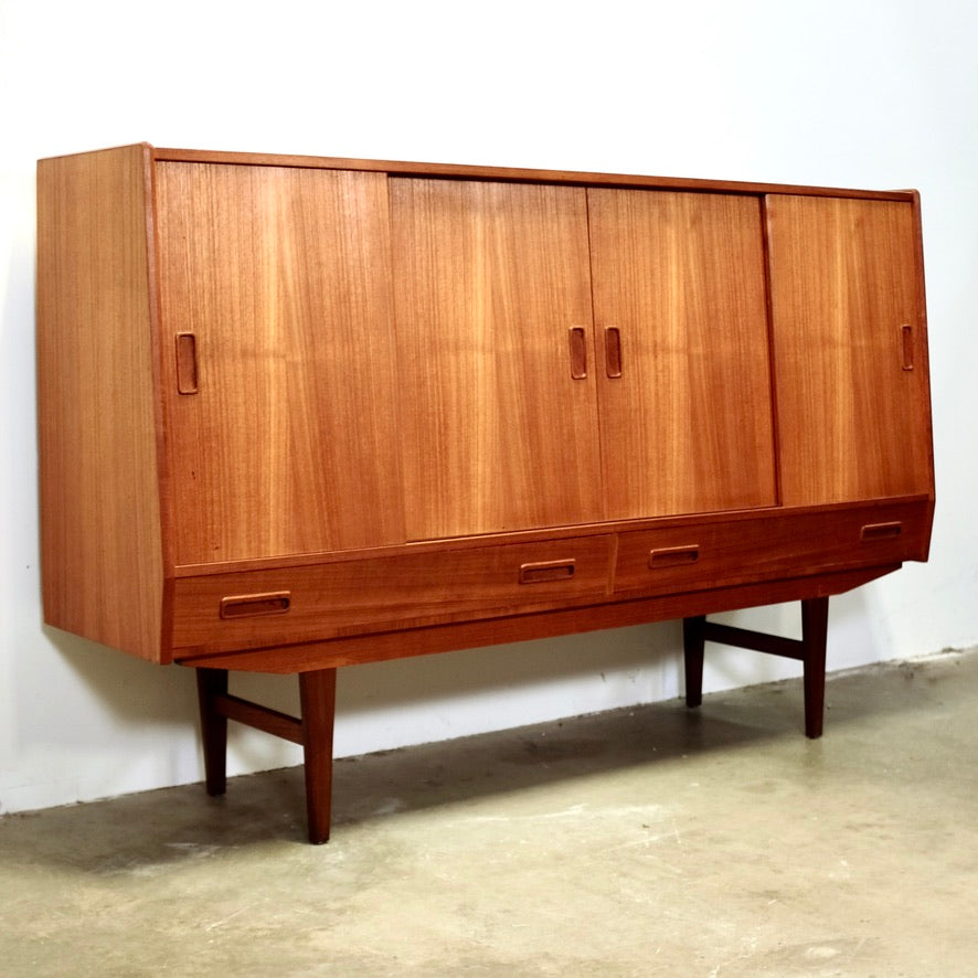 Westergaards Møbelfabrik Teak Model #29 Tall Sideboard / Highboard Attributed to Børge Dam - #A2259