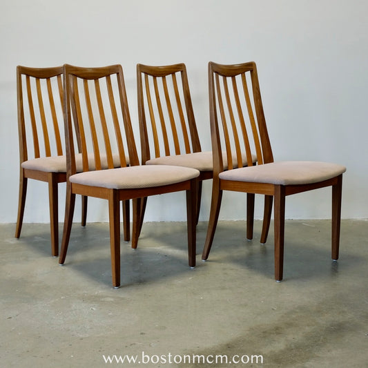 G-Plan "Sierra" Set of 4 Teak Dining Chairs - #A144