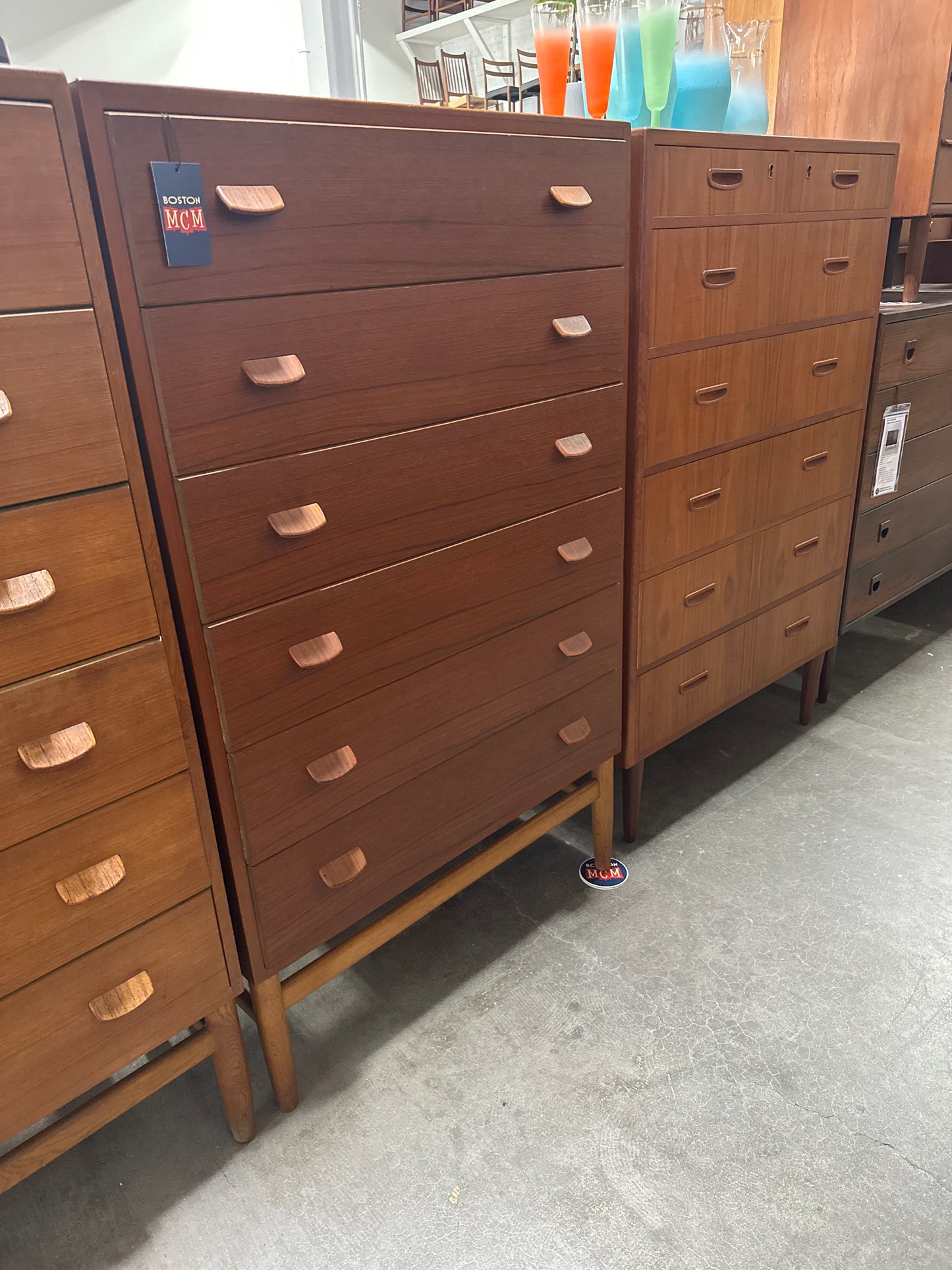 FDB Møbler Model No. F17 Teak Dresser Designed by Poul Volther - #A1799