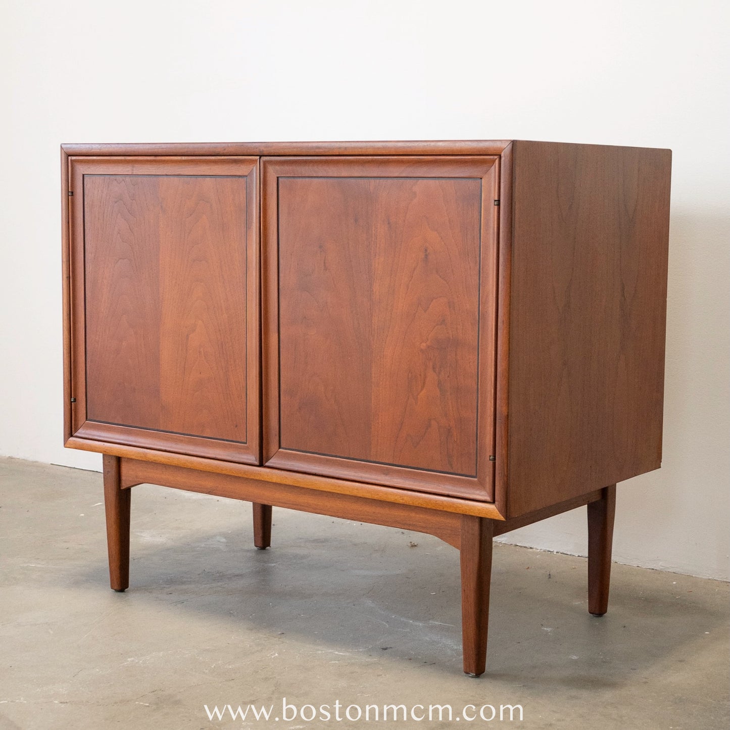 Drexel "Declaration" Walnut Record Cabinet - #A1495