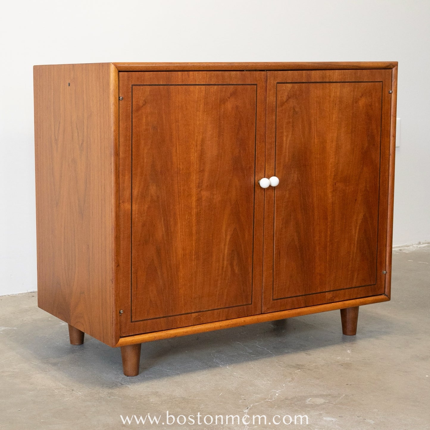 Drexel "Declaration" Walnut Small Cabinet / Sideboard - #A1479