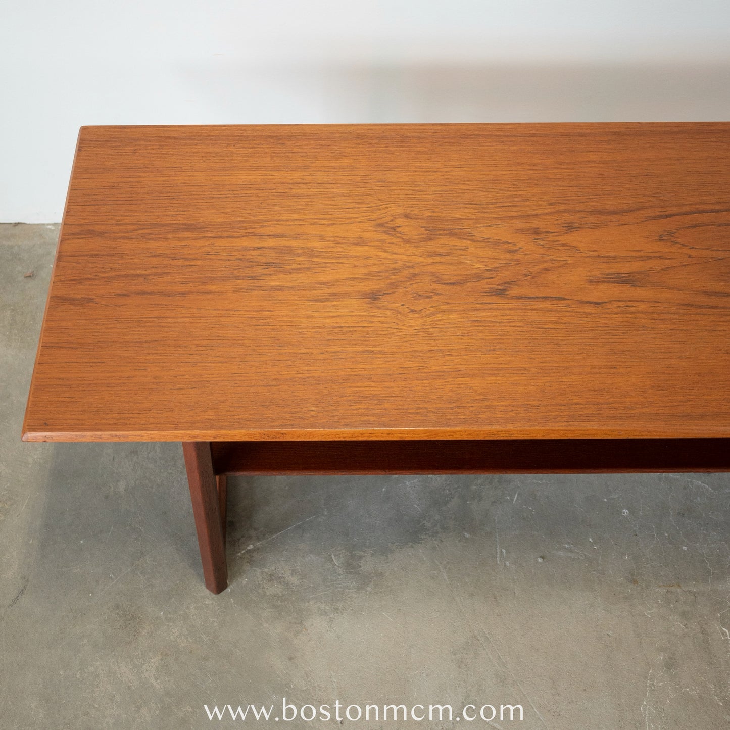 Danish Teak Coffee Table with Drawer #B52