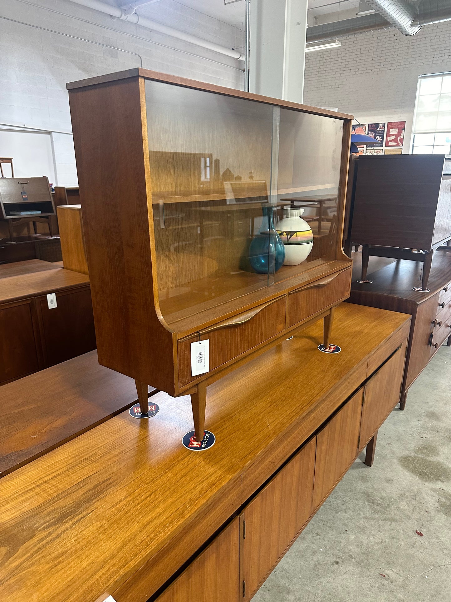 Sutcliffe of Todmorden Teak Bookcase - #B79