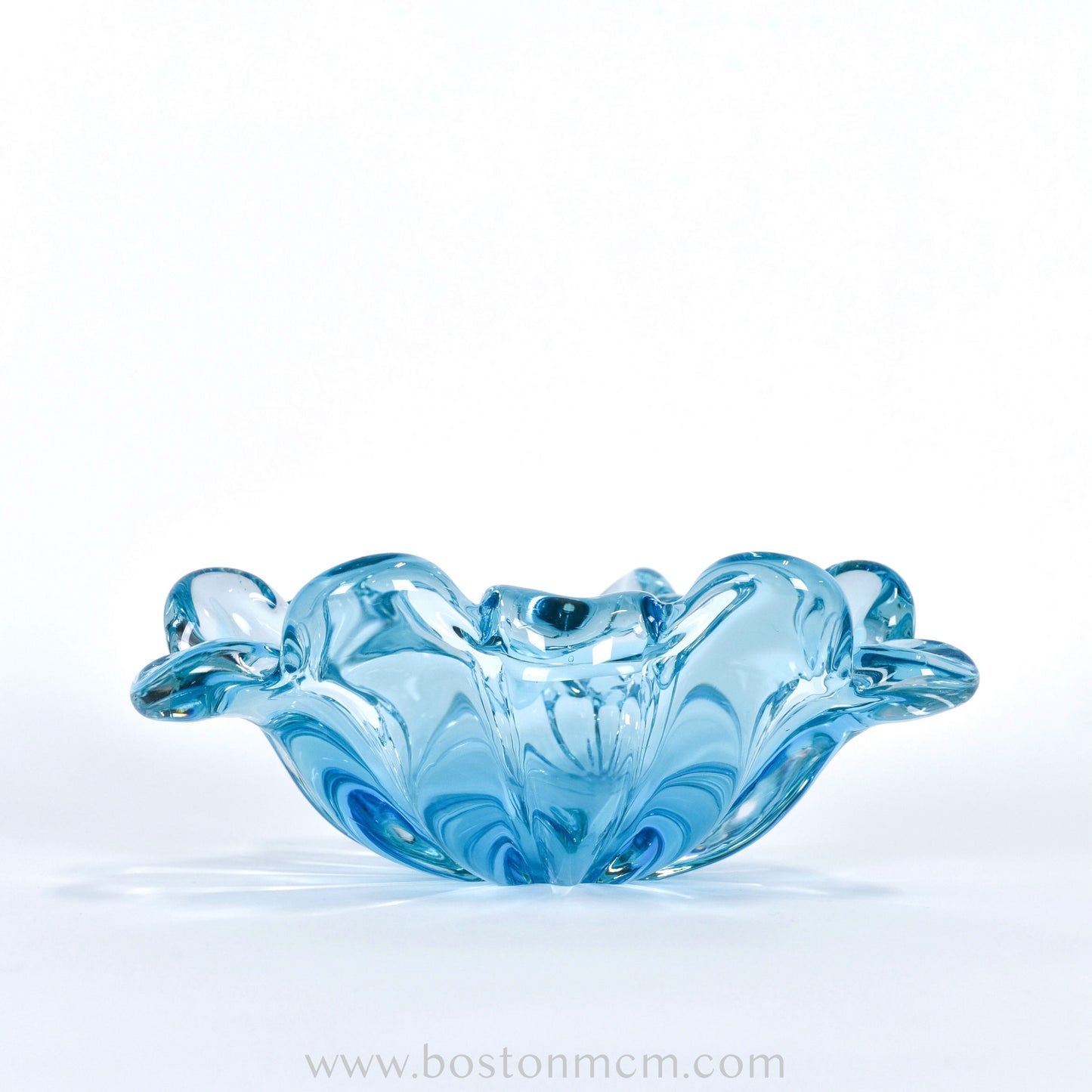 Italian Murano Art Glass Bowl, Possibly Sommerso