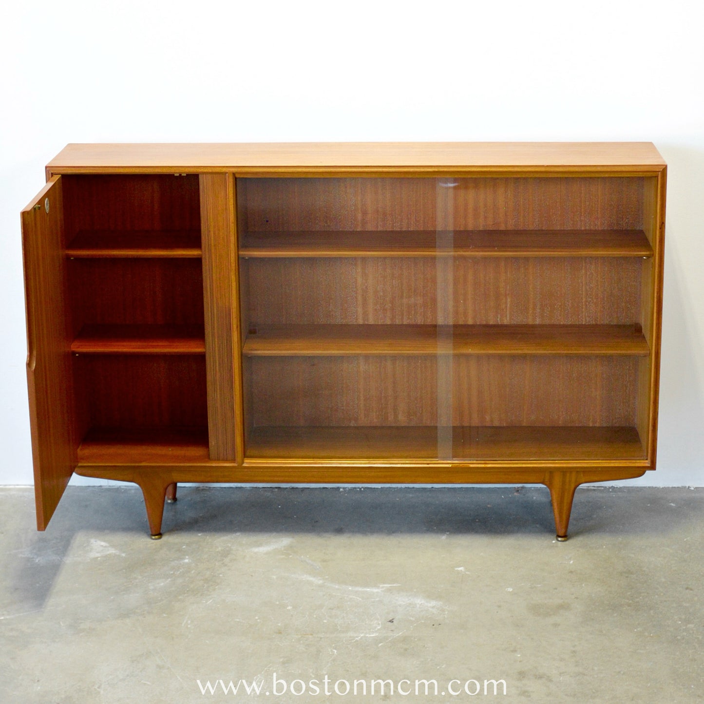 A.H. Mcintosh Teak Bookcase - #B81