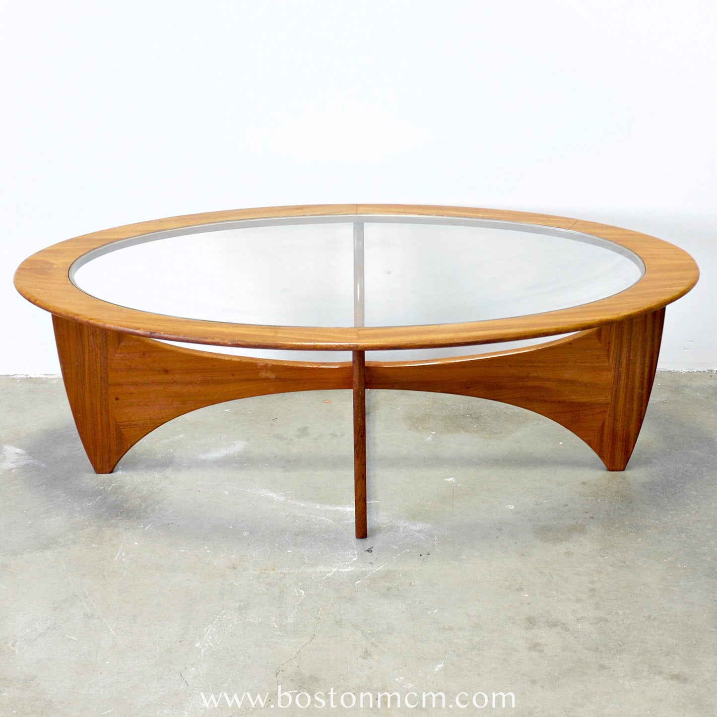 G-Plan "Fresco" AKA "Astro" Oval Teak Coffee Table - #B93