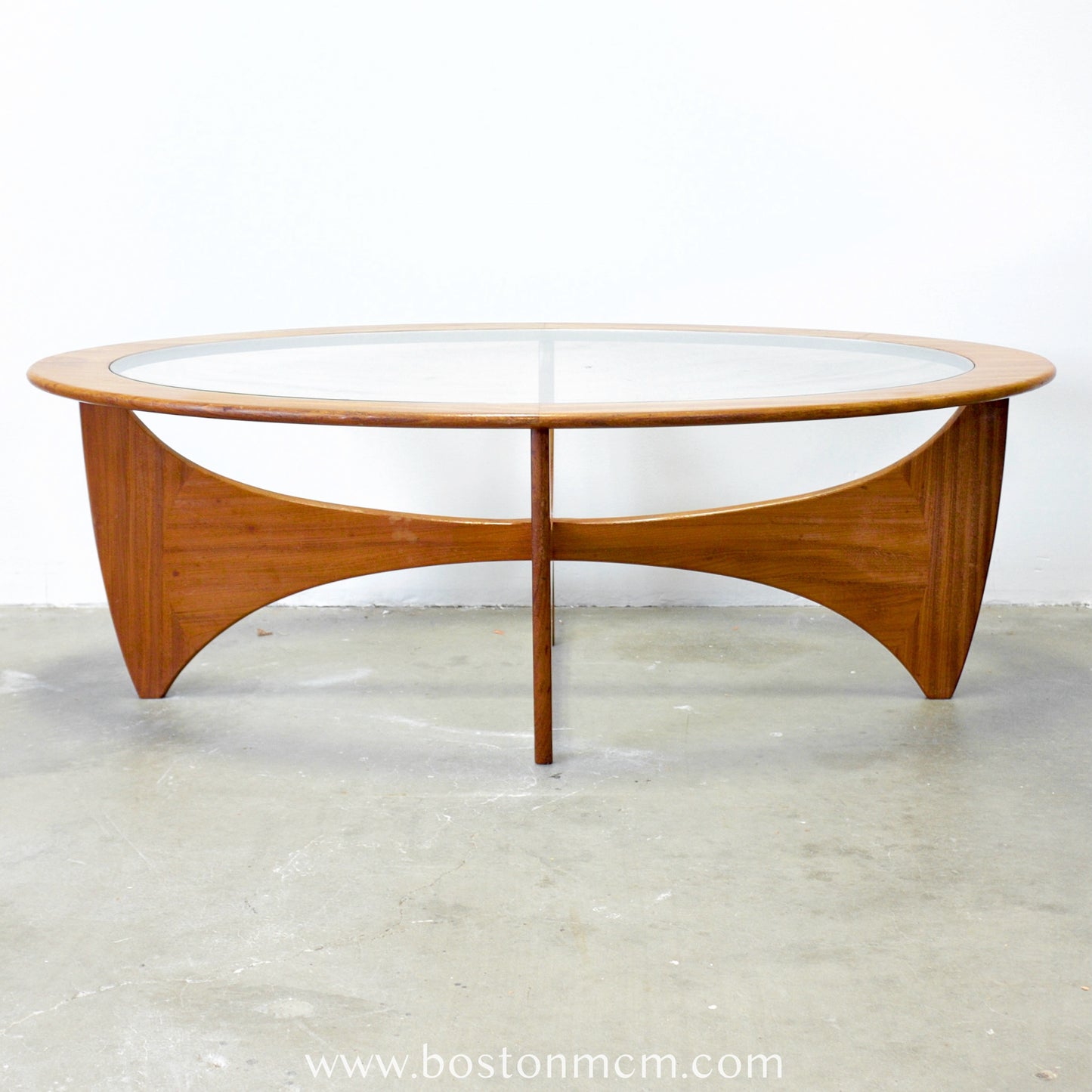 G-Plan "Fresco" AKA "Astro" Oval Teak Coffee Table - #B93