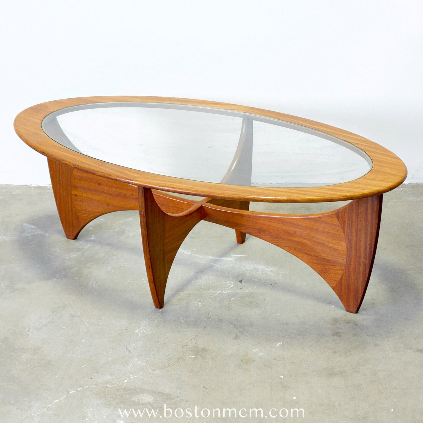 G-Plan "Fresco" AKA "Astro" Oval Teak Coffee Table - #B93