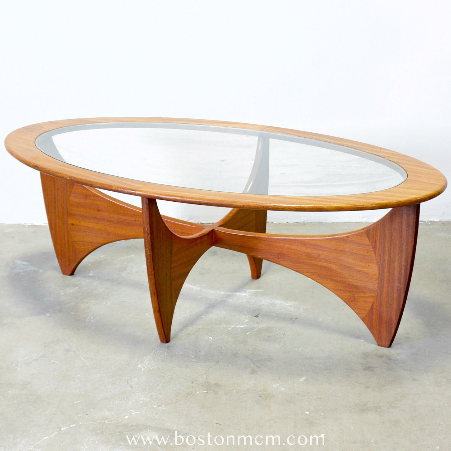 G-Plan "Fresco" AKA "Astro" Oval Teak Coffee Table - #B93