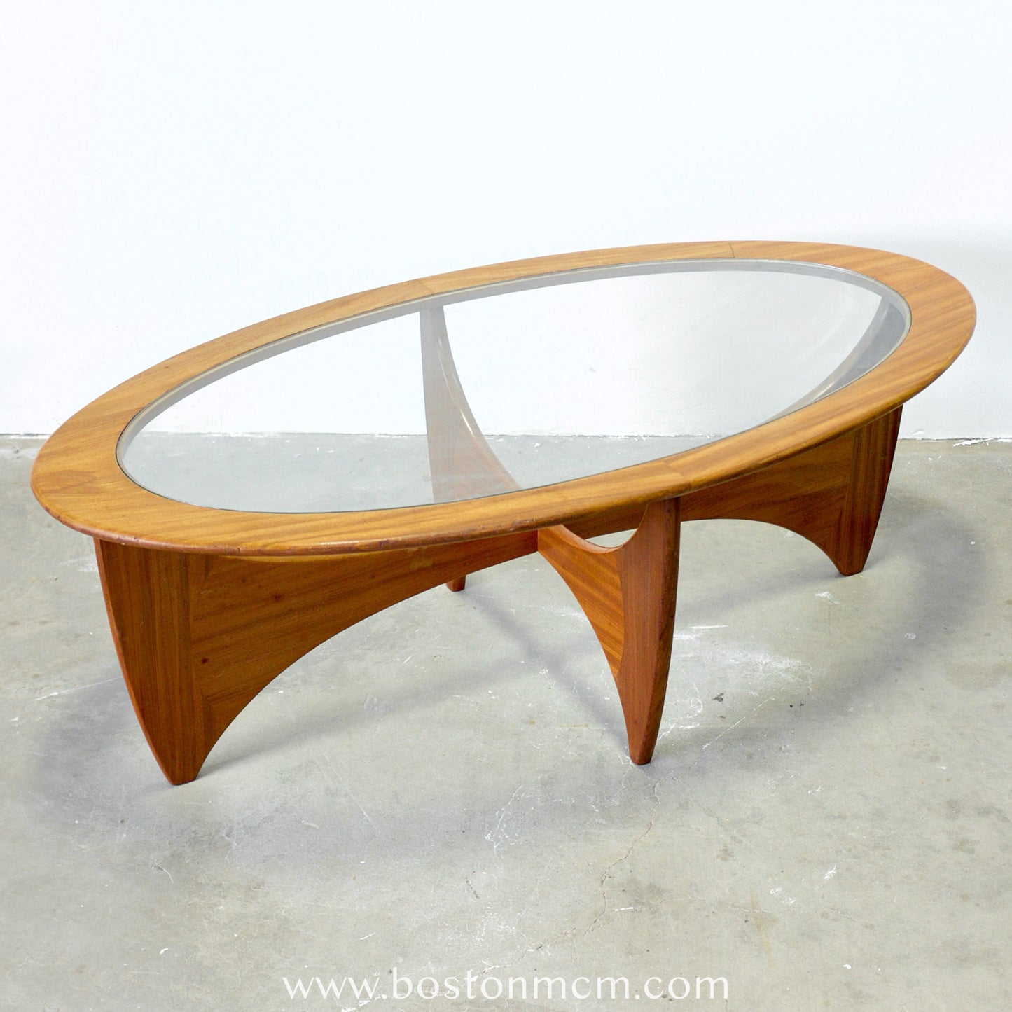 G-Plan "Fresco" AKA "Astro" Oval Teak Coffee Table - #B93