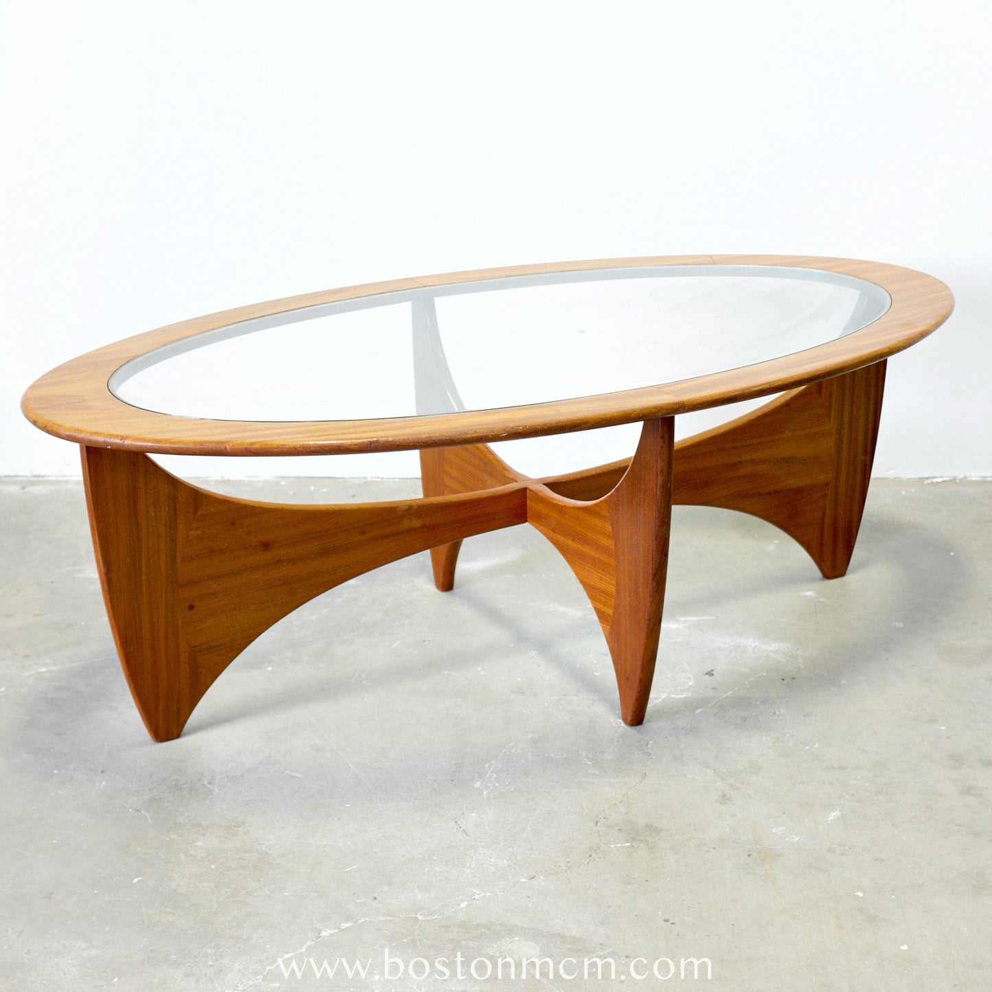 G-Plan "Fresco" AKA "Astro" Oval Teak Coffee Table - #B93