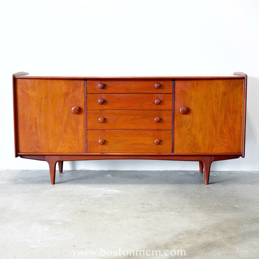 A. Younger "Volnay" Teak & Afromosia 66" Credenza / Sideboard - #B21