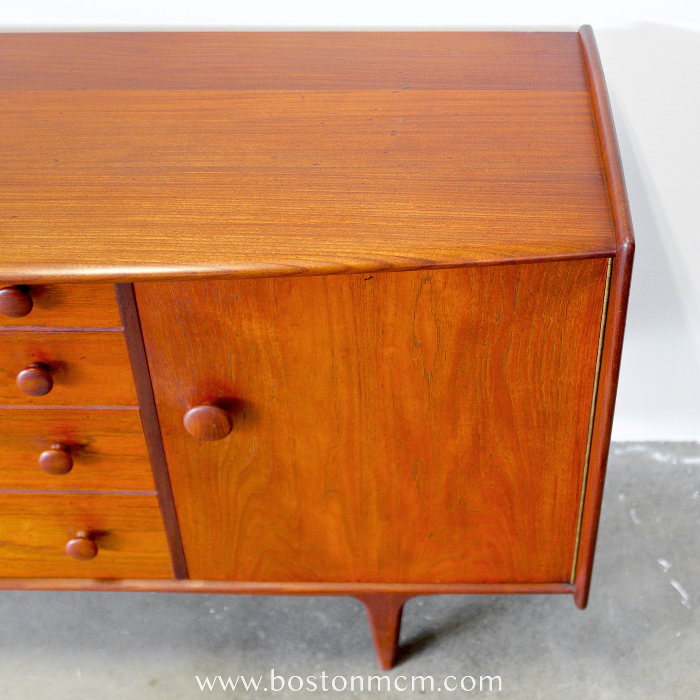 A. Younger "Volnay" Teak & Afromosia 66" Credenza / Sideboard - #B21