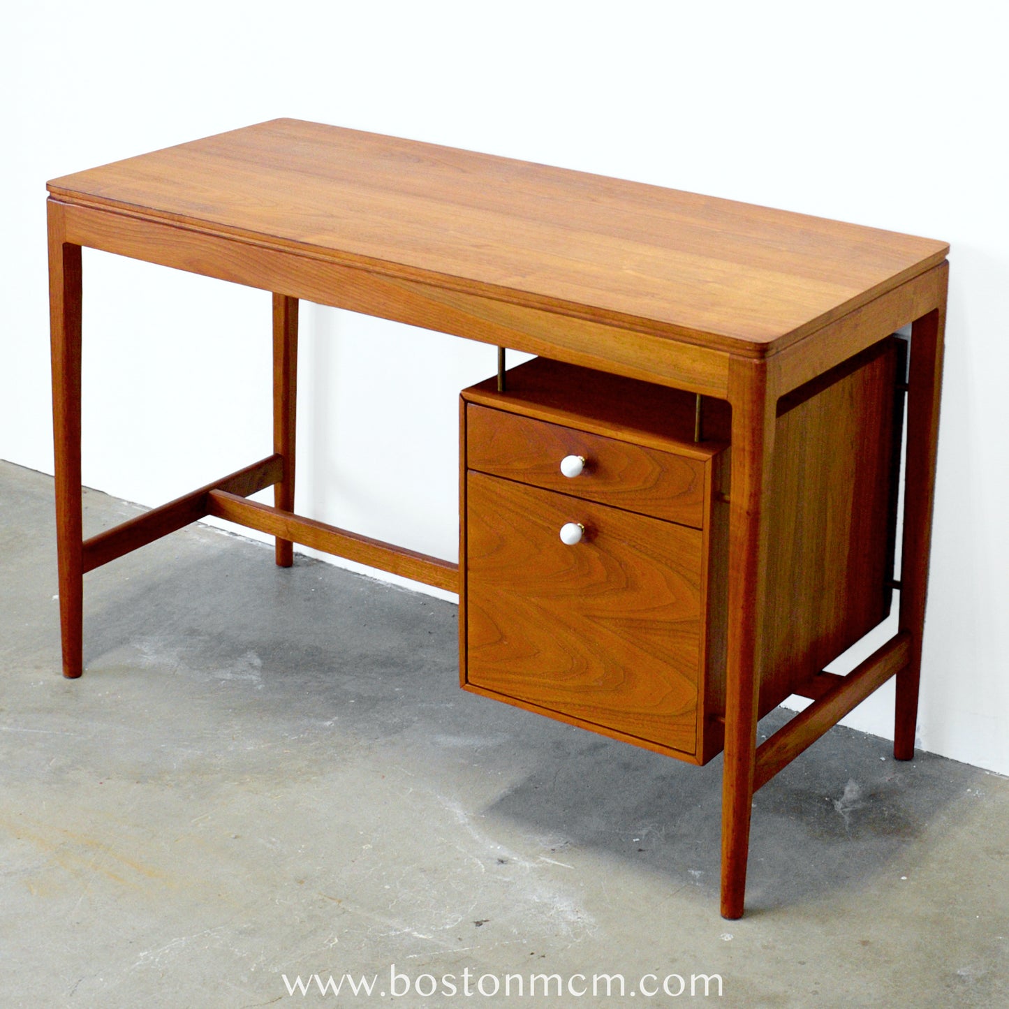 Drexel "Declaration" Walnut Writing Desk - #A1475